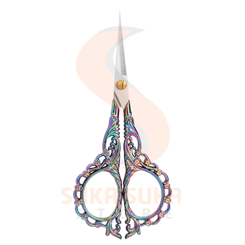 

HJK Gunting Antik Vintage Craft Vintage Scissor Stylish Retro classic Gunting Benang klasik Estetik