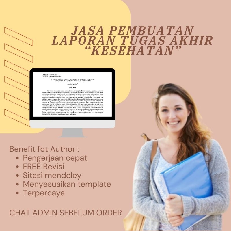 PEMBUATAN LAPORAN TUGAS AKHIR "KESEHATAN"