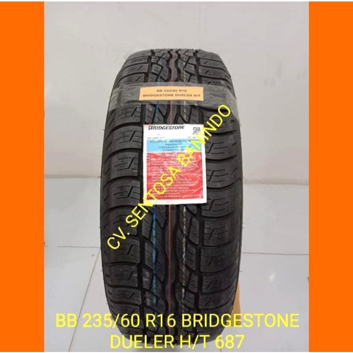 BAN BARU 235/60 R16 BS DUELER HT D687