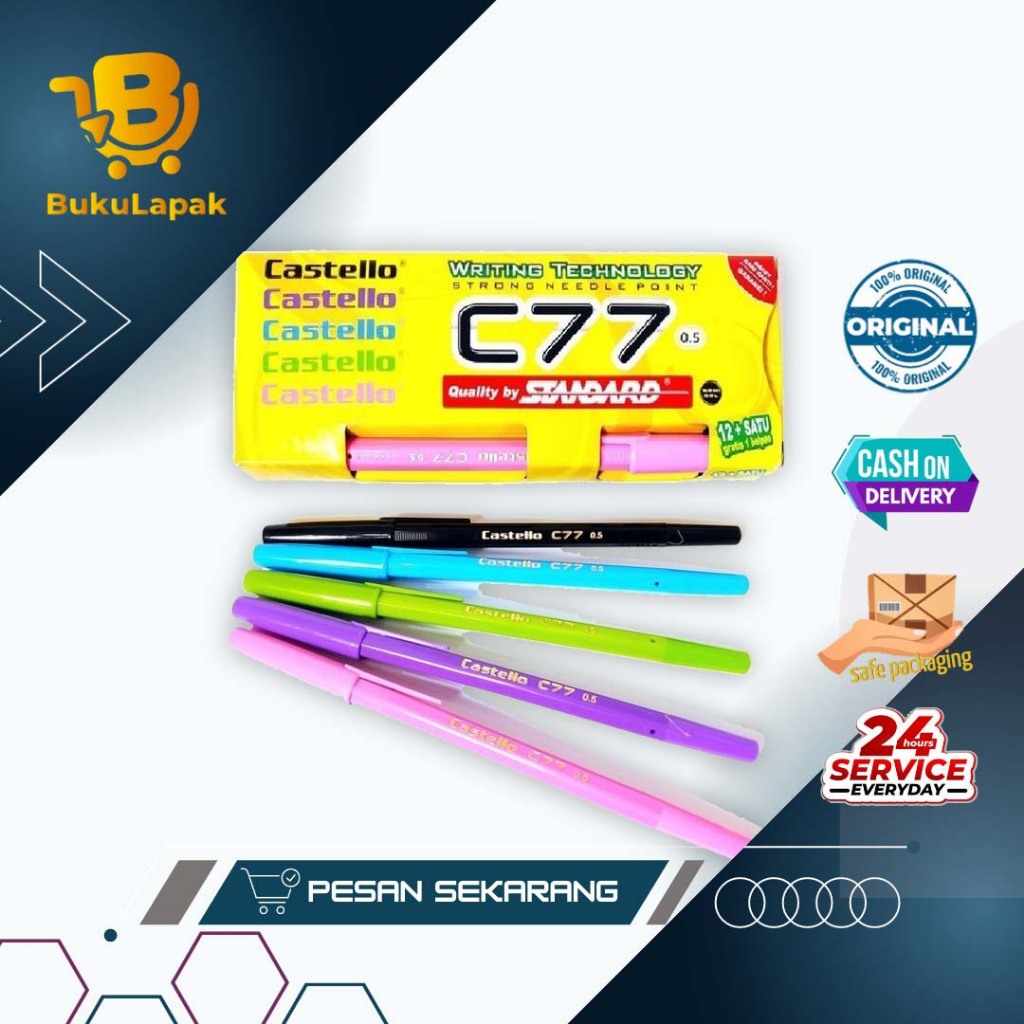 

Standard Pen - AE7 C77 0.5 ( Pulpen, Pena, Ballpoint )