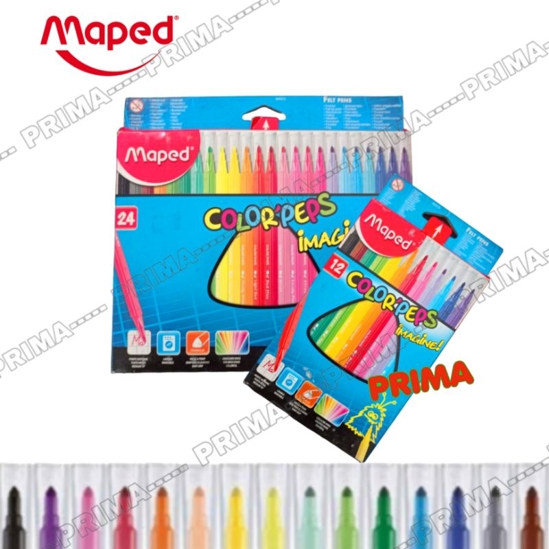 

SPIDOL WARNA MAPED COLORPEPS (TERSEDIA 12 /18/24 WARNA)