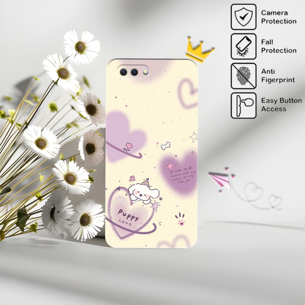 Case Hp Oppo A3S - OPPO A5 - Case Motif Cute OPPO A3S - OPPO A5 -  Casing Hp - Silicon Hp - Cover Hp