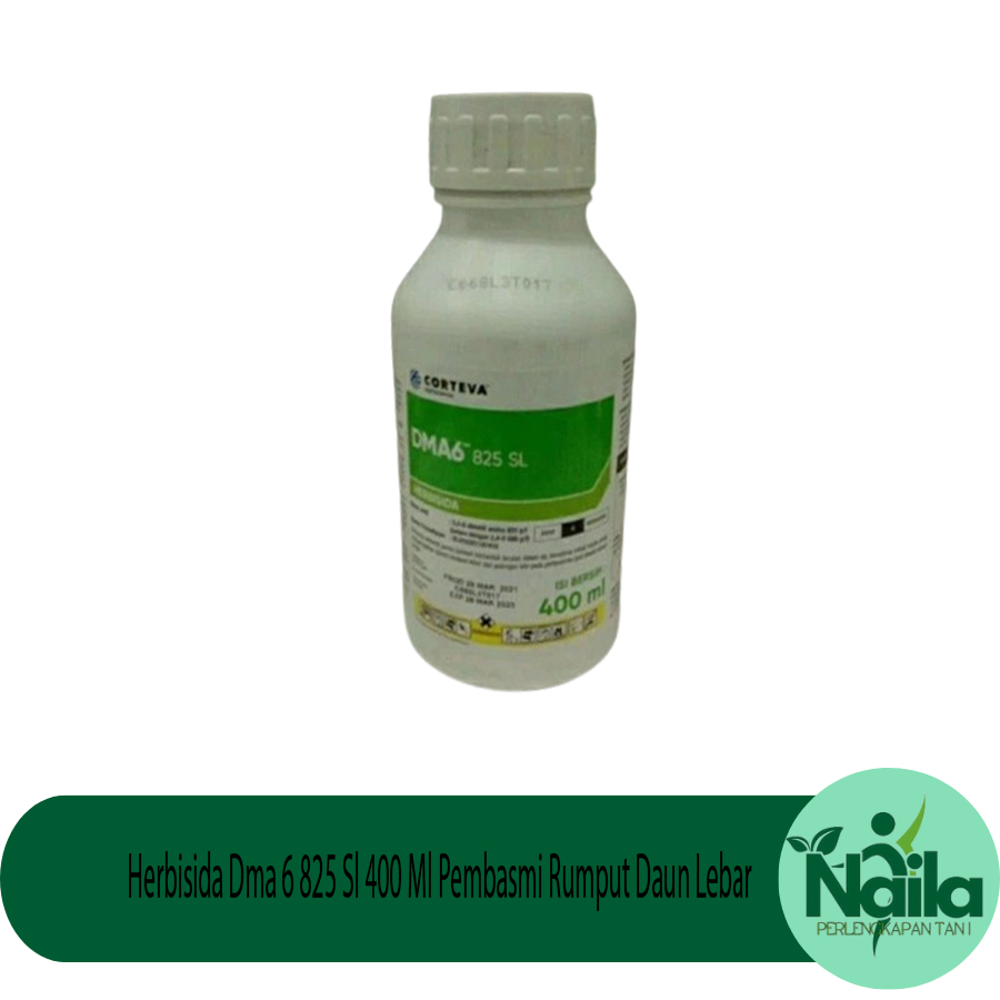 Herbisida Dma 6 825 Sl 400 Ml Pembasmi Rumput Daun Lebar