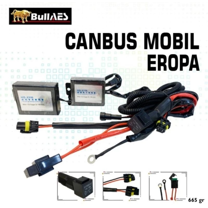 Socket H4 Car LED Headlight Canbus Decoder EMC Error Free Anti Flicker