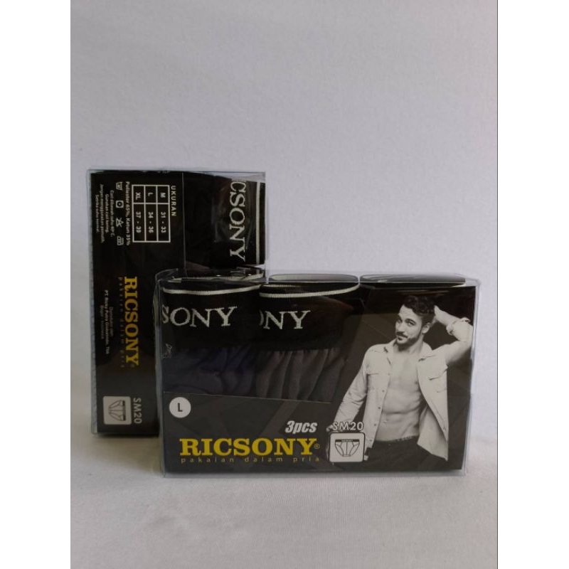 Celana Dalam Pria Ricsony Isi 3 pcs - SM 20