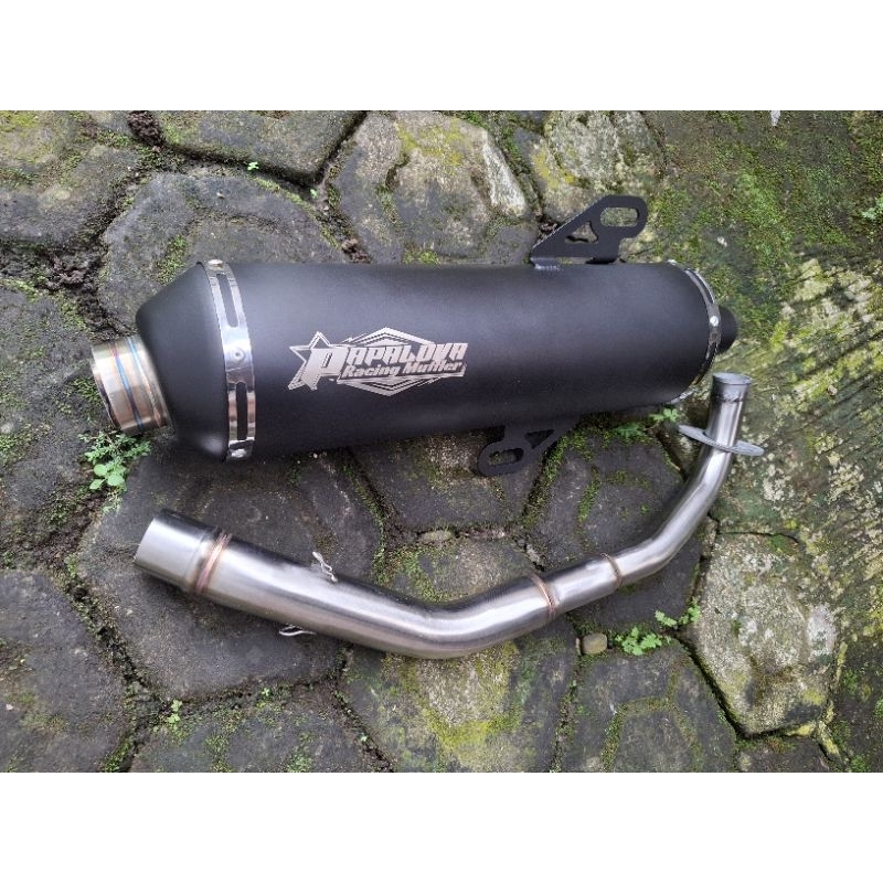 Knalpot Standar Racing inlet 38mm nmax new nmax old aerox new aerox old pcx150 pcx160 adv Vario xmax