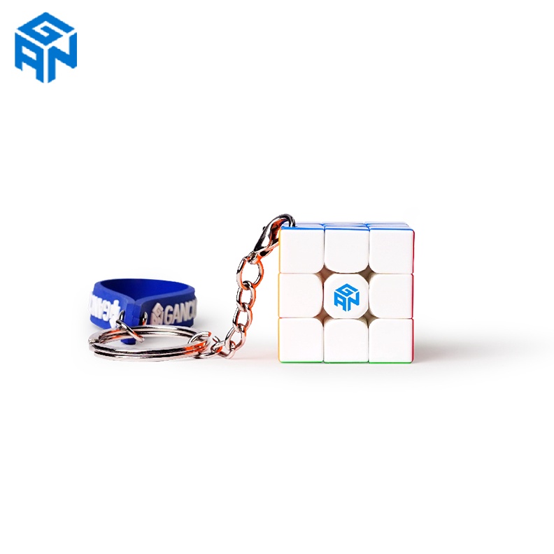 KODE B9W Rubik 3x3  GAN33 Keychain Cube  GAN33 Cube Stickerless  GAN 33