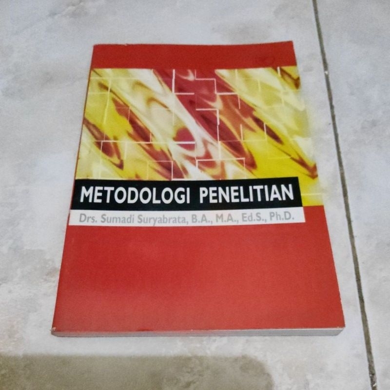 

buku metodologi penelitian