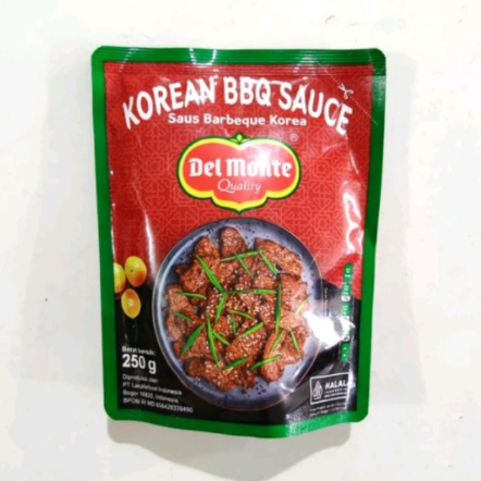 

Del Monte Korean BBQ Sauce Pouch 250gr