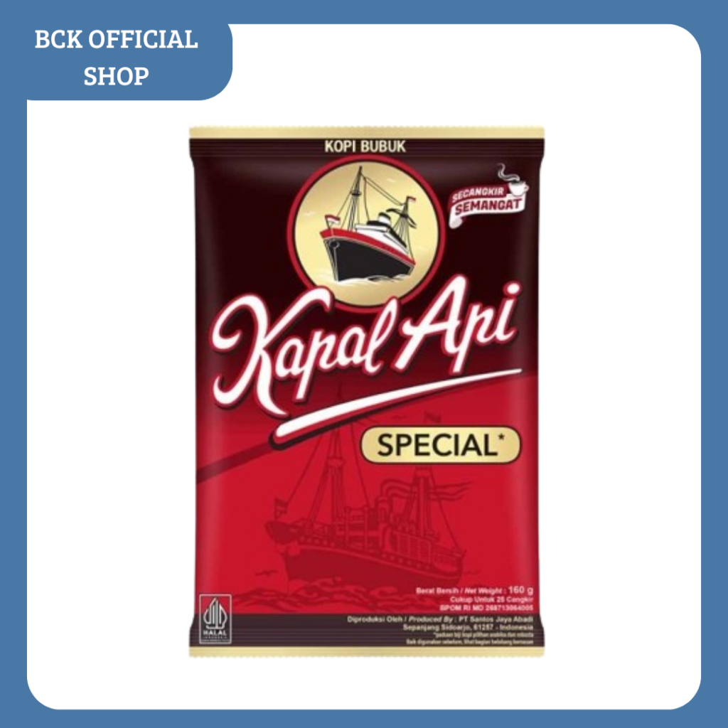 

Kopi Kapal Api Special 160gr (pcs)