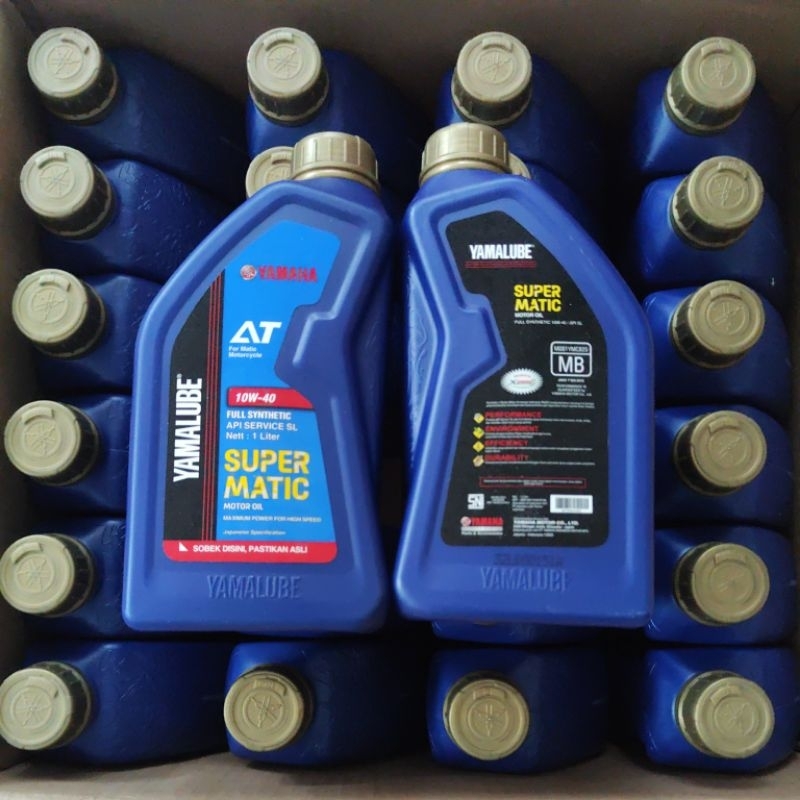 Oli Yamalube Super Matic 1liter 1dus, Oli Motor Yamalube Matic