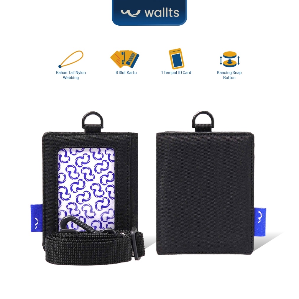 

Wallts Lorey Lanyard Name Tag Id Card Pria Wanita KODE E3U9