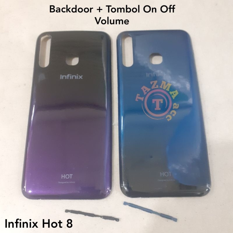 infinix Hot 8 X650 Backdoor Back Casing Tutup Belakang INFINIX HOT 8