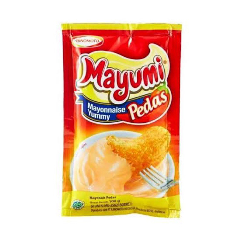 

mayumi mayonnaise pedas 100g - mayumi mayonnaise pedas