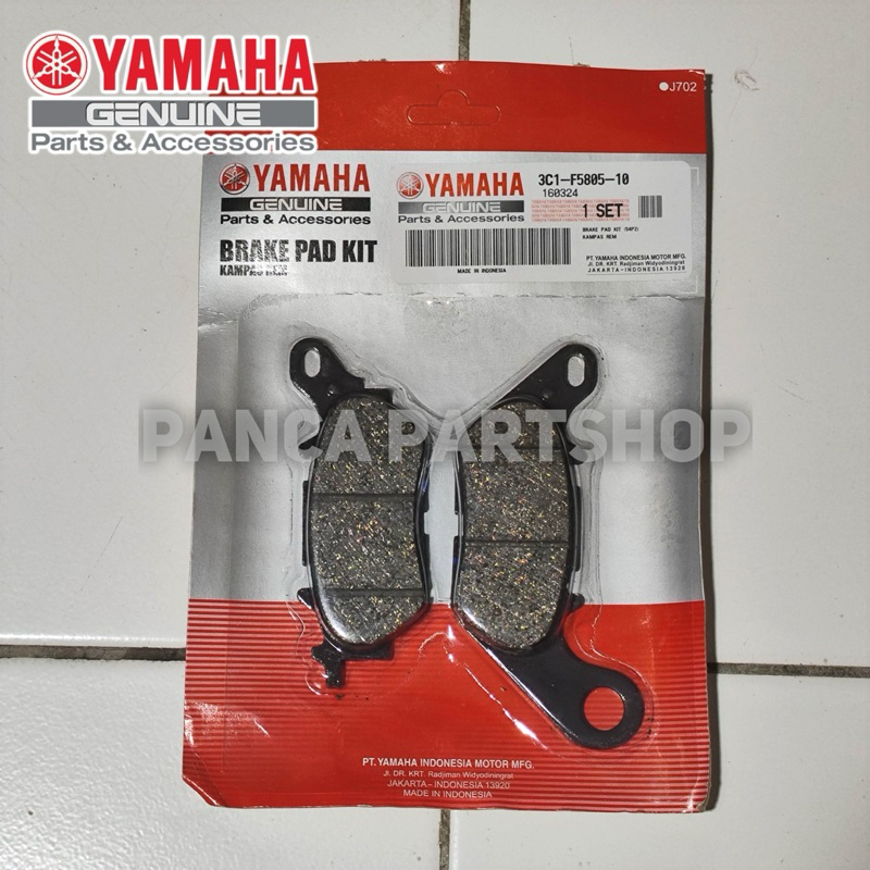 kampas rem depan mio smile 3C1 ori ygp original YAMAHA kampas rem depan ori