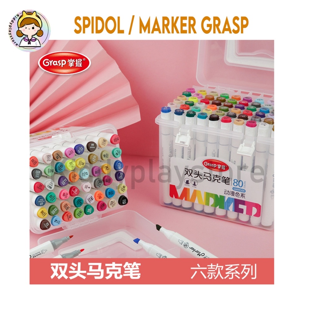 

Spidol Marker Grasp Lengkap Varian 12 18 24 KODE S1N7