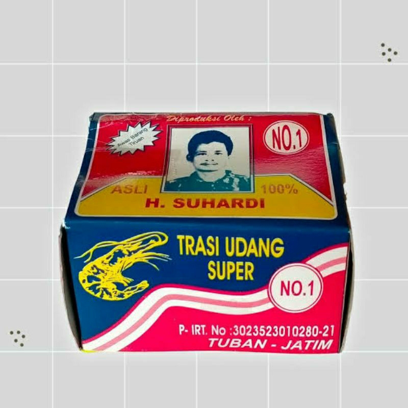 

Terasi UDANG SUPER NO 1 H.SUHARDI ORI TUBAN