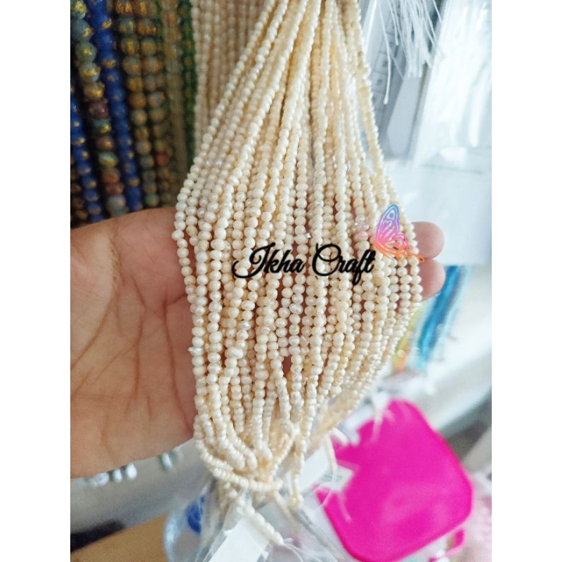 Mutiara Air Tawar Asli Bulat 4-5 - Mutiara Air Tawar