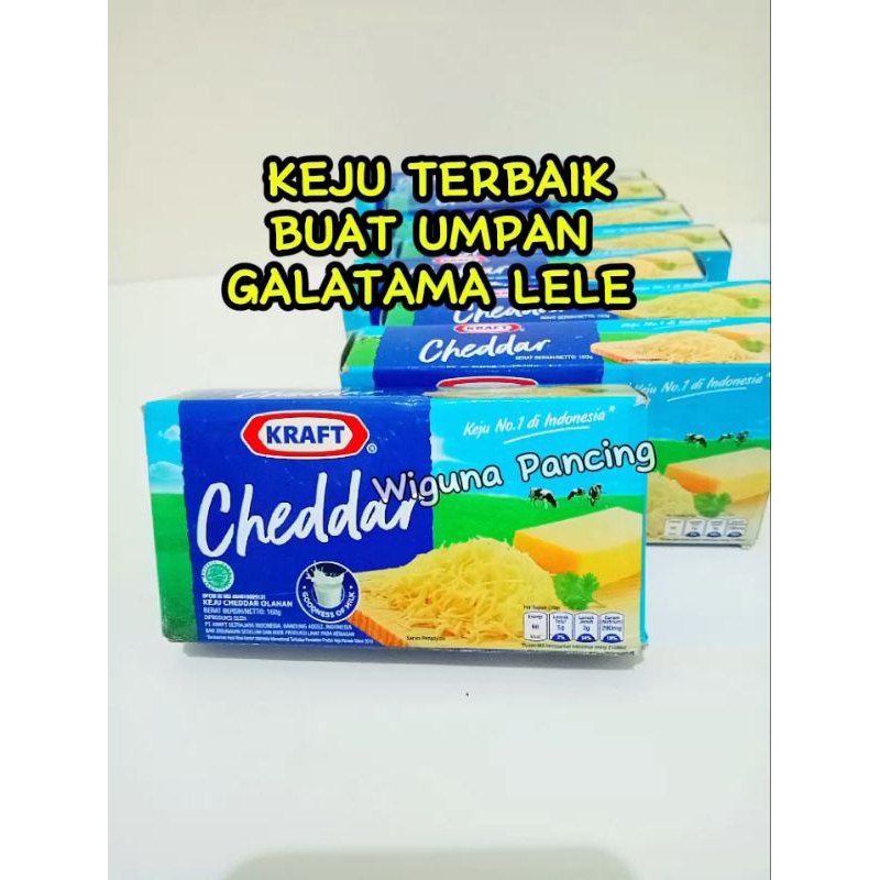 keju cheddar craft expired/umpan Galatama lele