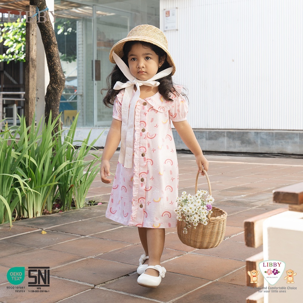 LIBBY MURAH EMILY DRESS TERUSAN ANAK PEREMPUAN BAJU BAYI ANAK