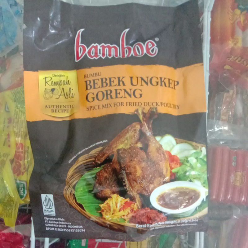 

Bamboe Bebek Ungkep Goreng 130gr/SOP Konro