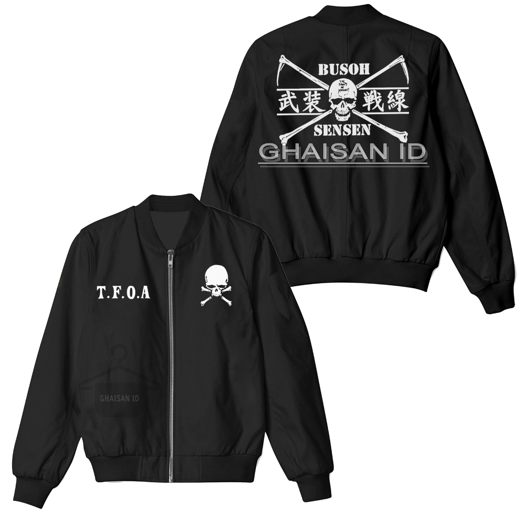 jaket bomber The Front Of Armament Crows X Worst