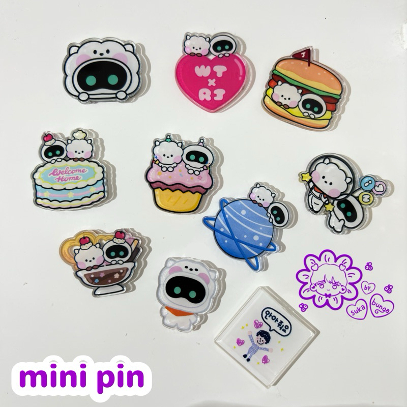 Rj wootteo mini pin/bross