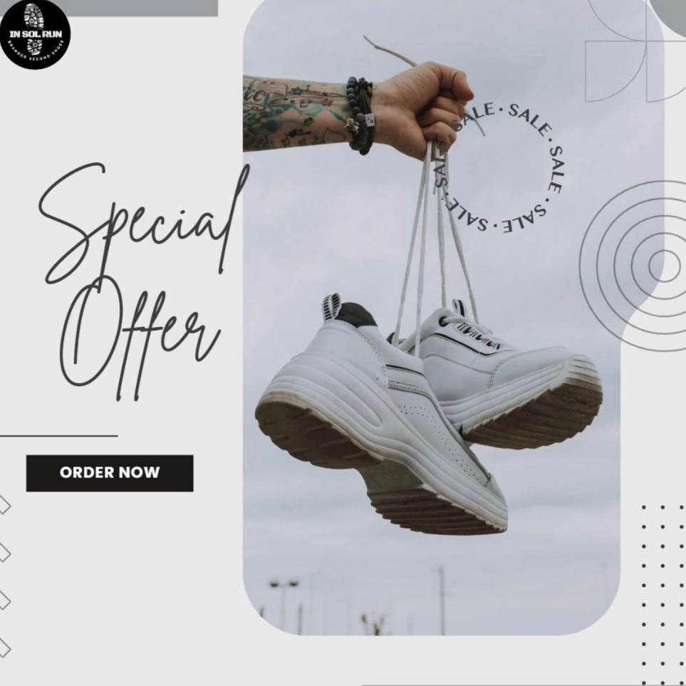 KODE CO 15K  C51C75  SEPATU CASUAL SPORT SNEAKERS  INSOLRUN  bcm