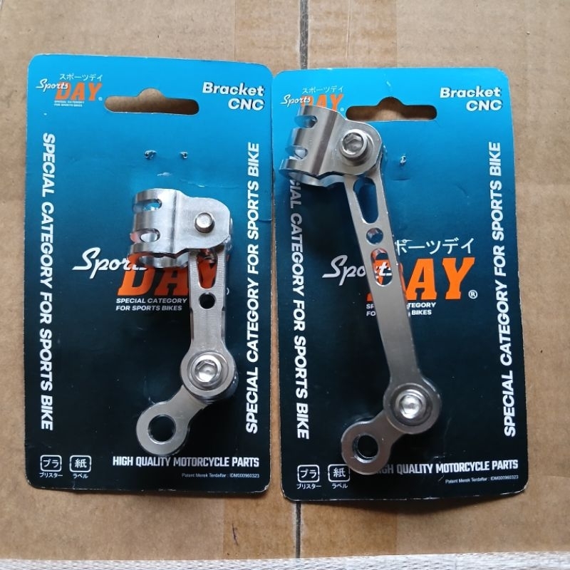 Breket Selang Rem Depan Ninja R. SS . RR Bahan CNC . Depan Universal