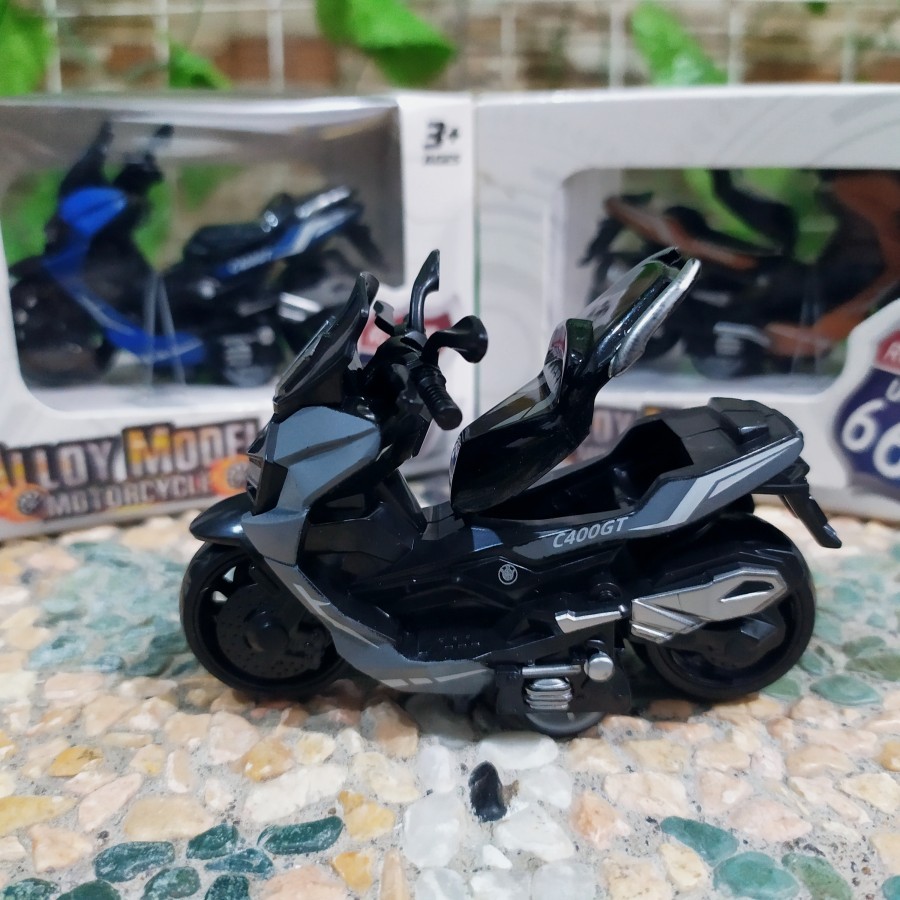 Diecast Motor Nmax Alloy Anak Laki Laki - Miniatur Motor Nmax