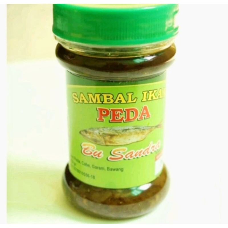 

Sambal Ikan Peda Bu Sandra Khas Lampung Netto 150 Gram