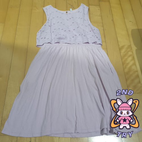 Dress anak UNIQLO ori lilac ungu