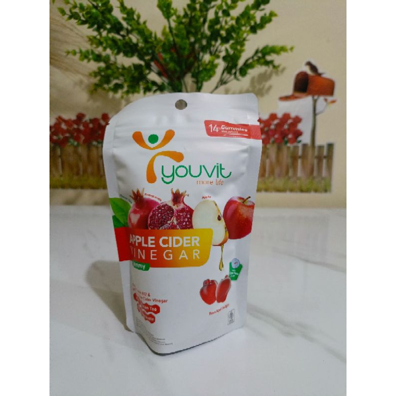 Youvit Apple Cider Vinegar isi 14 Gummy