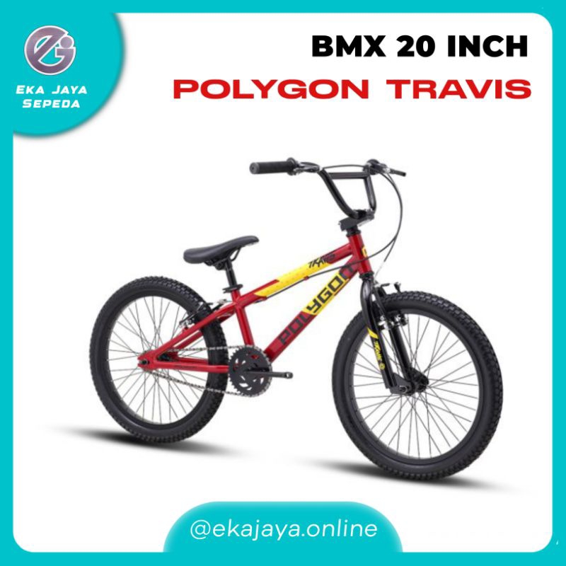 Sepeda Anak Laki Laki BMX 20 Inch POLYGON TRAVIS
