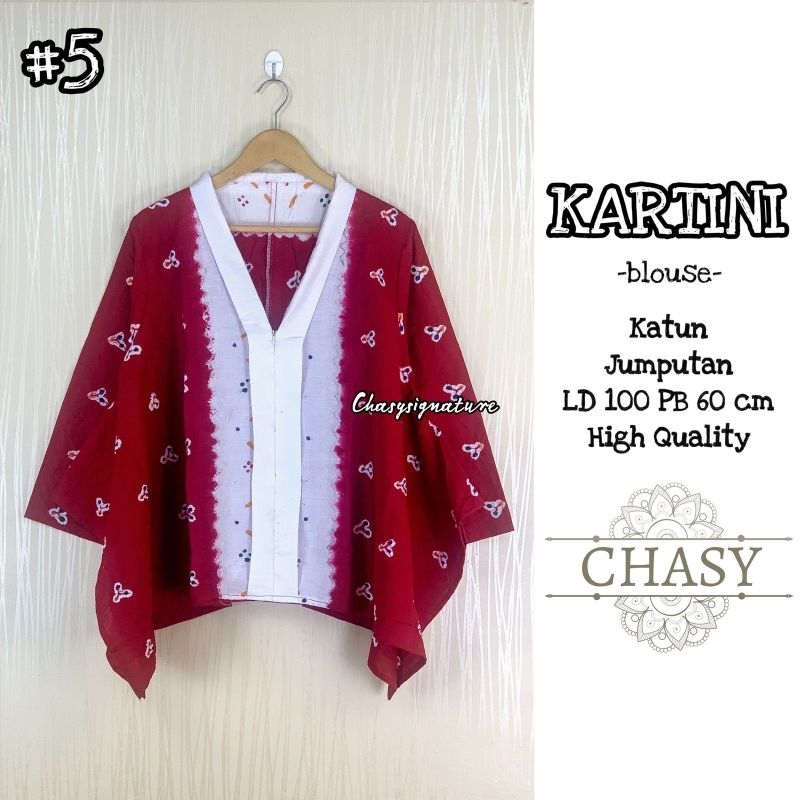 KARTINI BLOUSE / BATIK JUMPUTAN KARTINI / BAJU ADAT / BAJU BATIK JUMPUTAN / KEBAYA KARTINI