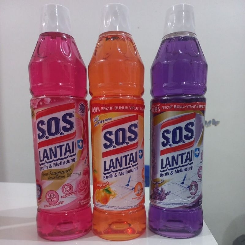 SOS Pembersih Lantai Botol 780ml