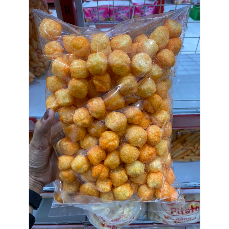 

MAKANAN RINGAN CAMILAN CHEESBALL 500g