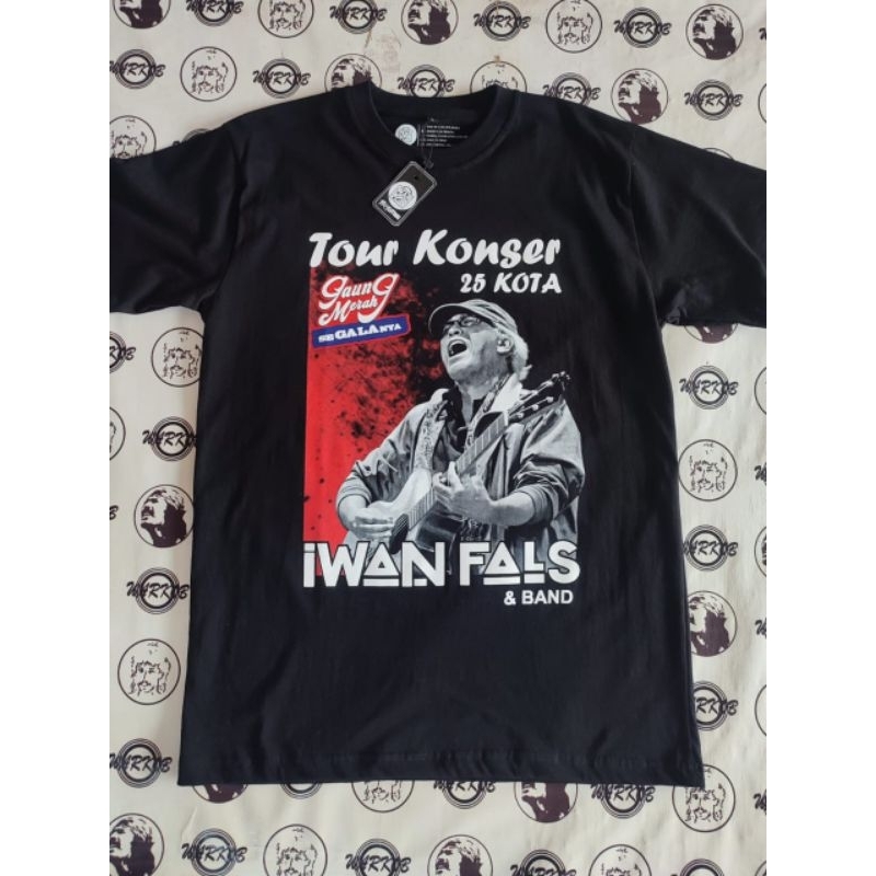 KAOS IWAN FALS GAUNG MERAH