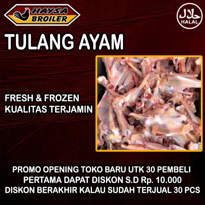 

Tulang Ayam Khusus Instant Cimahi Bandung
