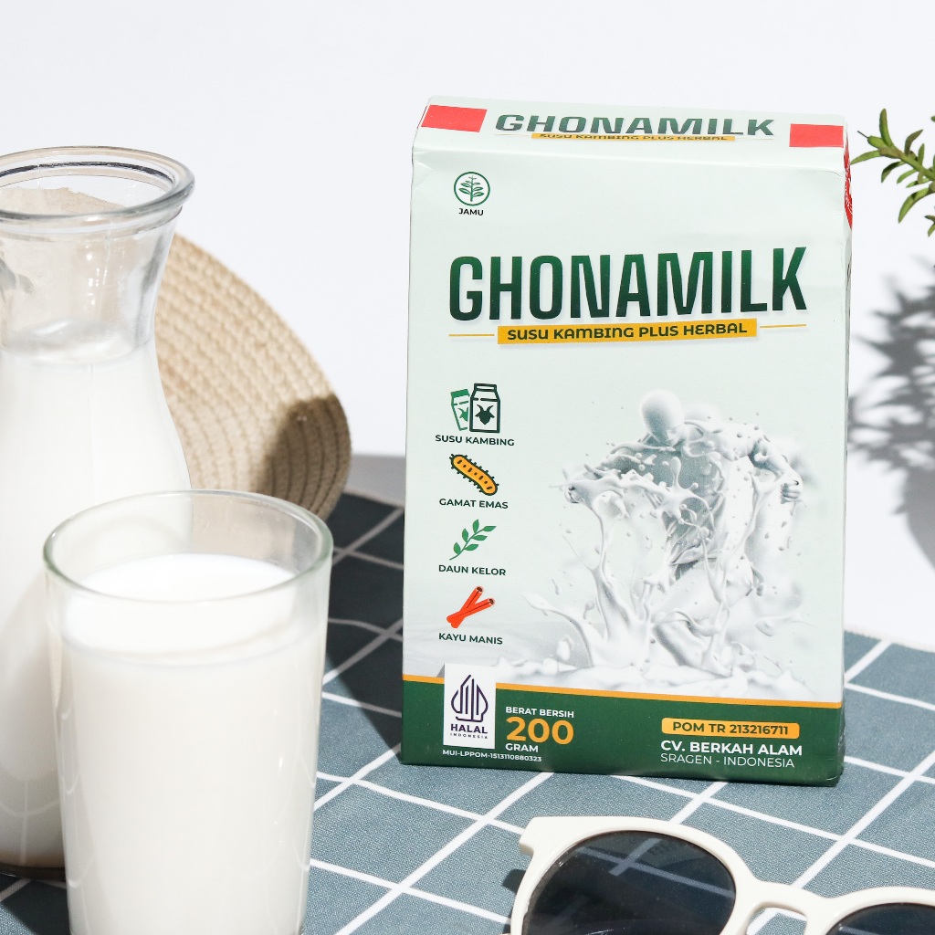 

Ghonamilk Susu Kambing Plus Herbal 200 gr