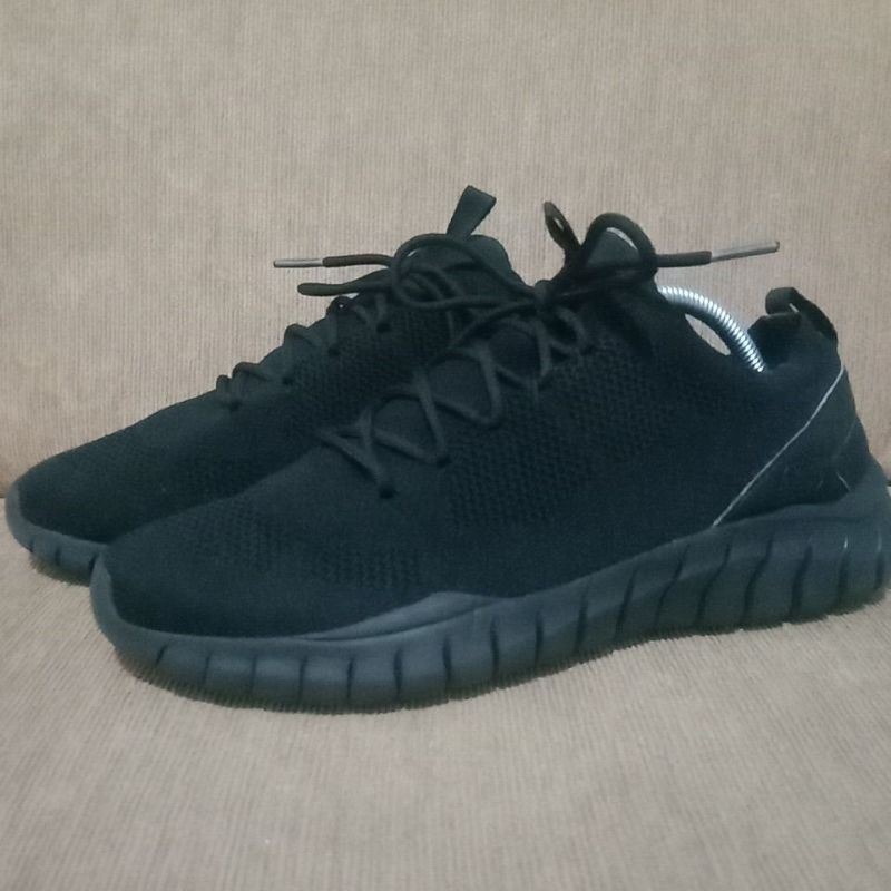 S020 Sepatu43 SKECHERS Second Full BlacK