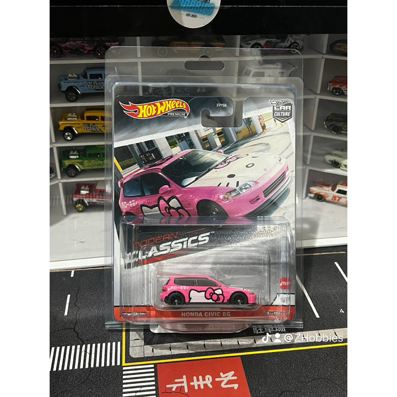 Hotwheels Honda Civic EG Hello Kitty