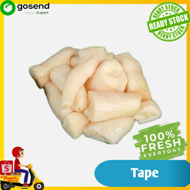 

Tape singkong per bungkus - Tukang Sayur Palembang