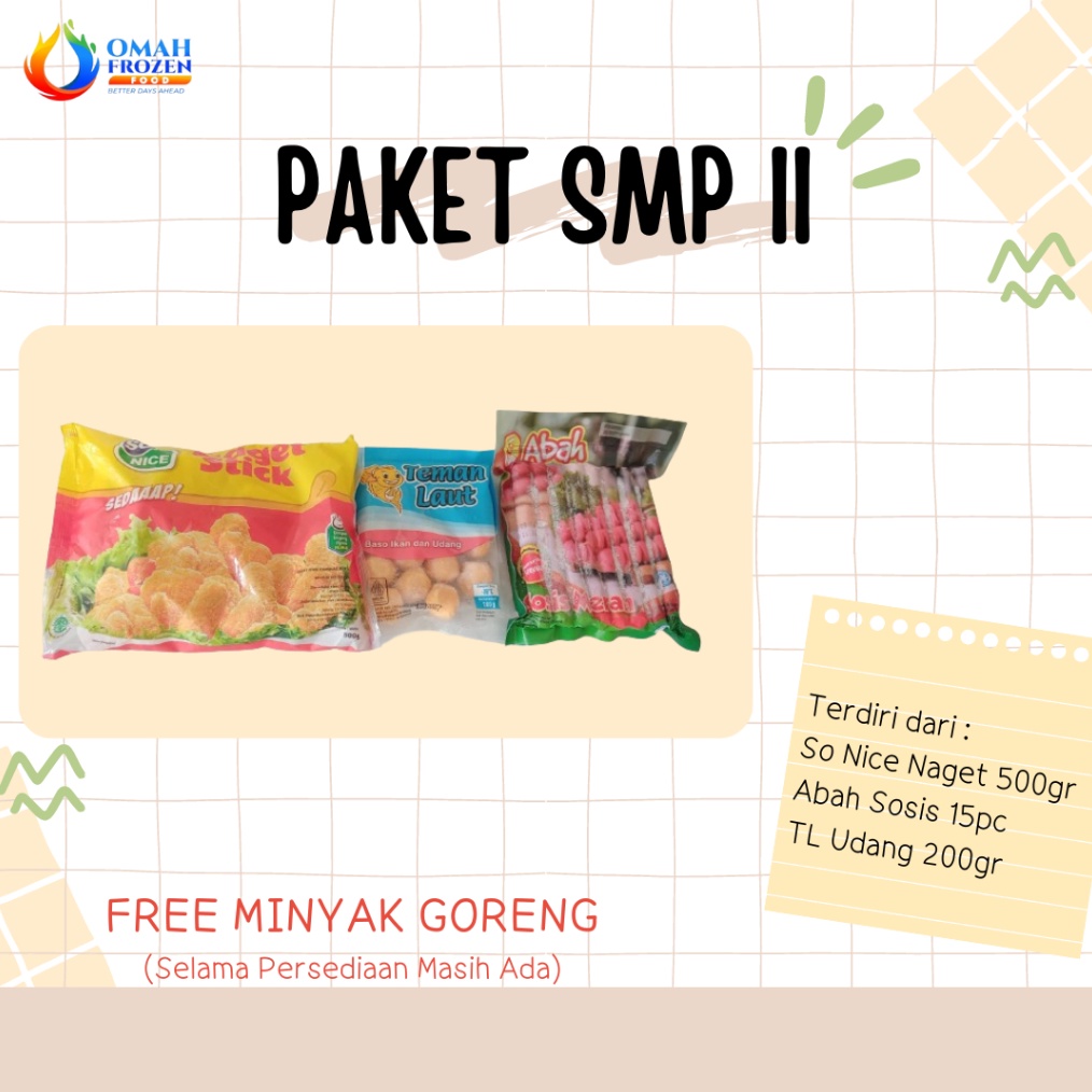 

PRODUK TREND Paket Frozen Food Paket Ramadhan Paket Murah SMP II