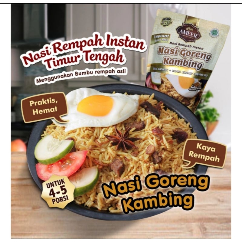 

NASI GORENG KAMBING INSTAN