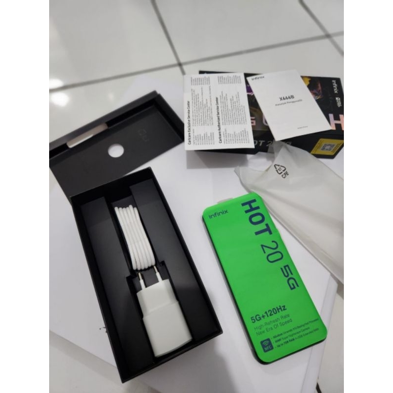 infinix Hot 20 5G ram 7(4+3)/128Gb, supeerr mulus kencang 5G, free case 2, TG. 99% like new