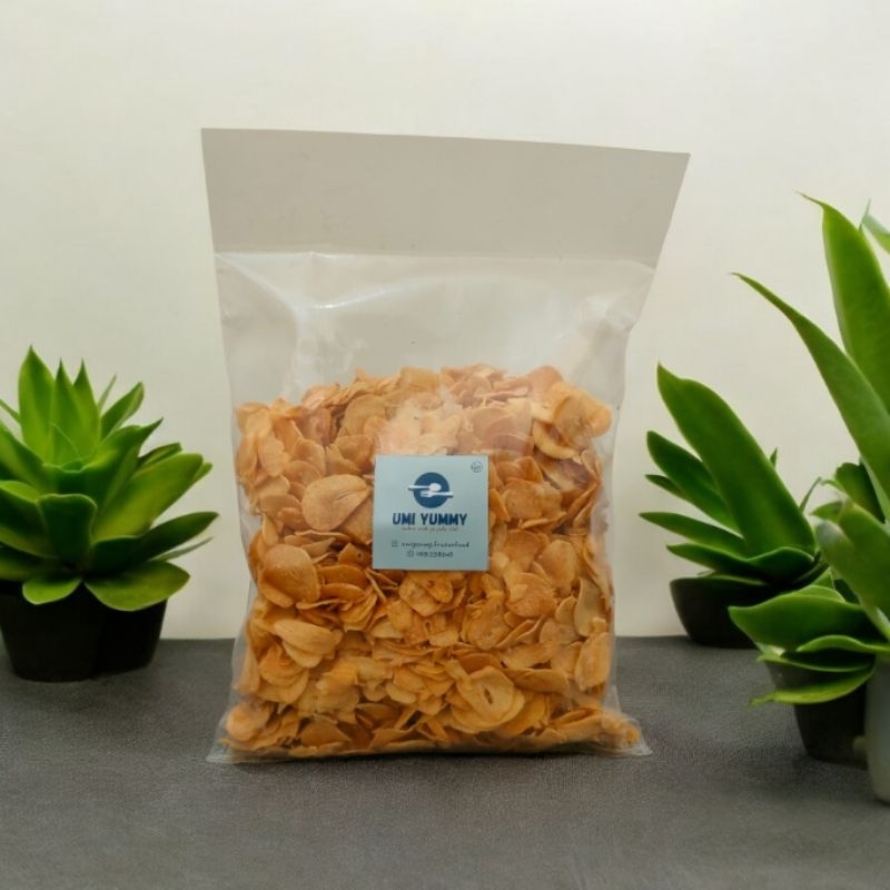 

Bawang Putih Goreng ASLI GURIH RENYAH 250gr