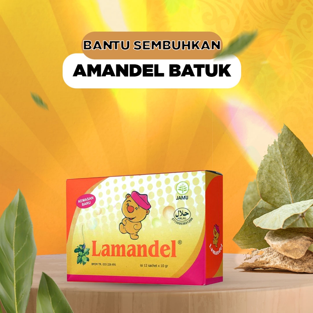 

LAMANDEL KOTAK - Minuman Herbal Membantu Atasi Tenggorokan Kering Radang dan Amandel