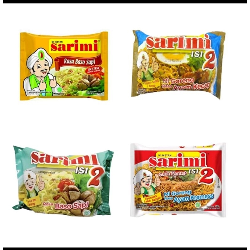 

SARIMI ISI 2 GORENG / KUAH