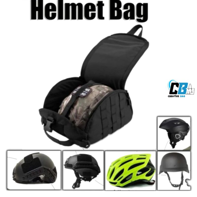 Helmet Bag Tactical Army Tas Helm Mich / Ski / Bike / M88 Tas Helm Bogo Sepeda Balap Multi